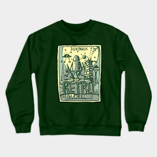 Retro World Crewneck Sweatshirt